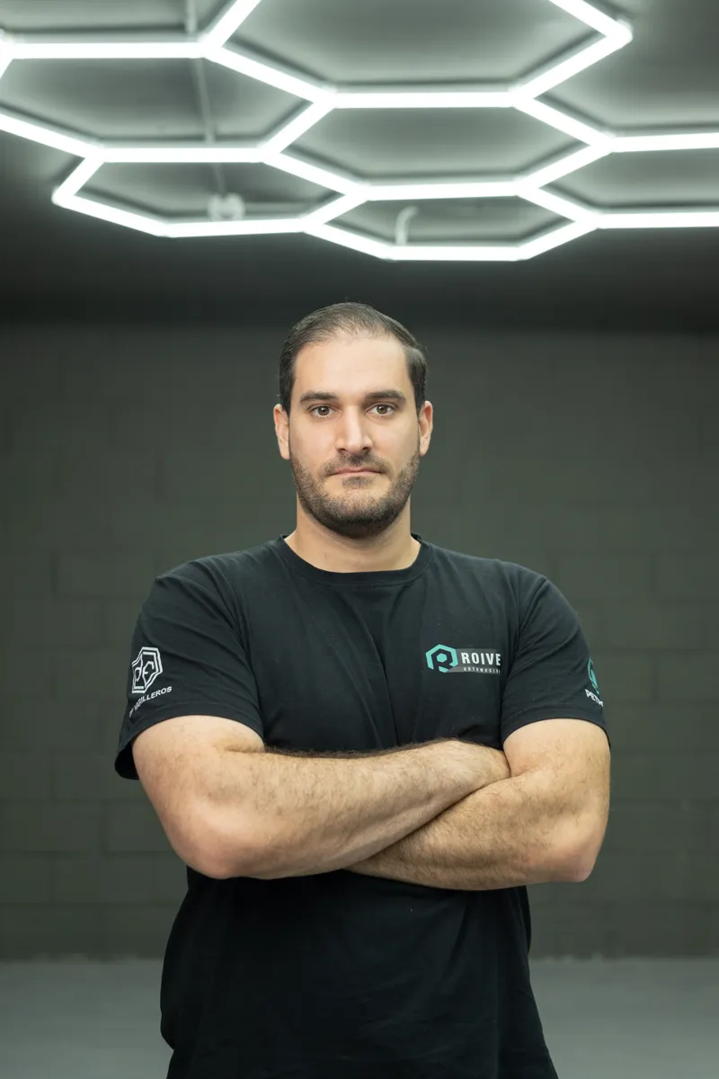 Gianfranco, del equipo de Roive Automoción